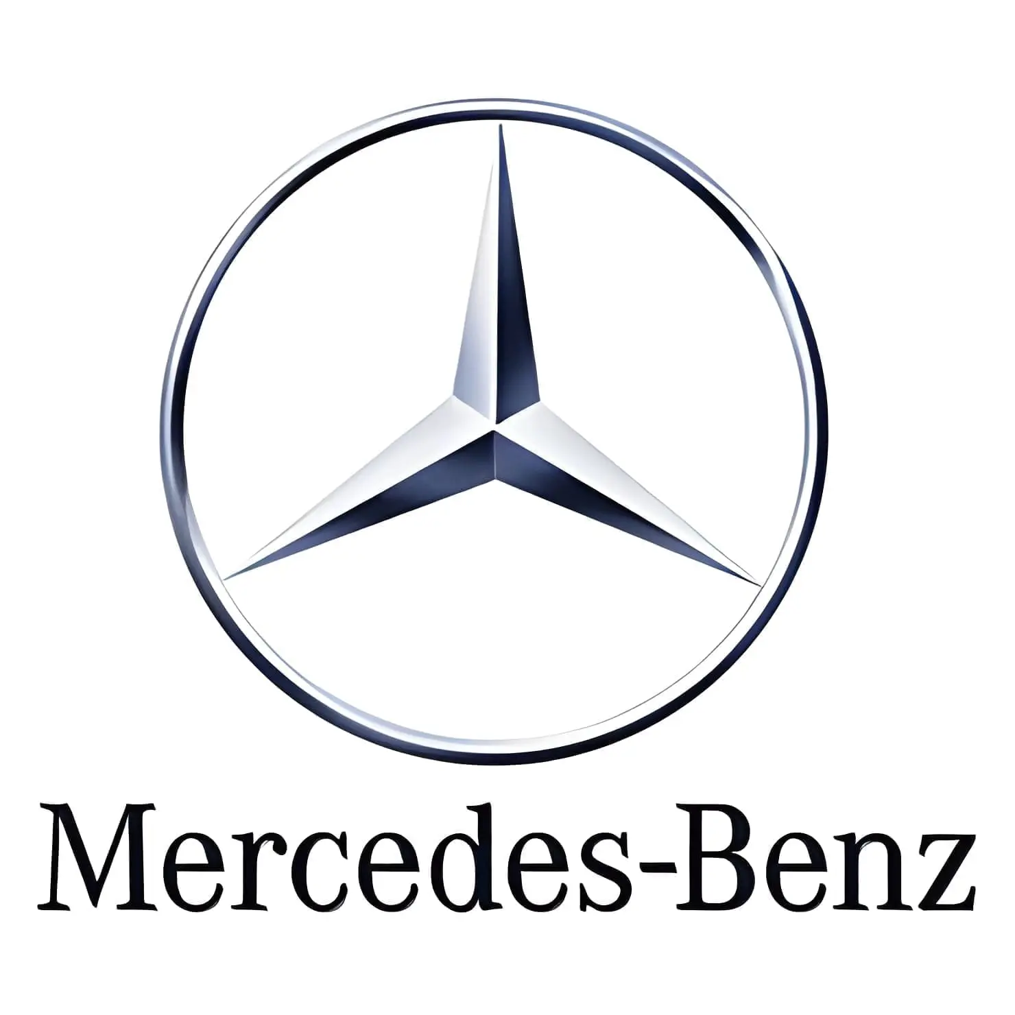 Mercedes-Benz logo with three-pointed star.