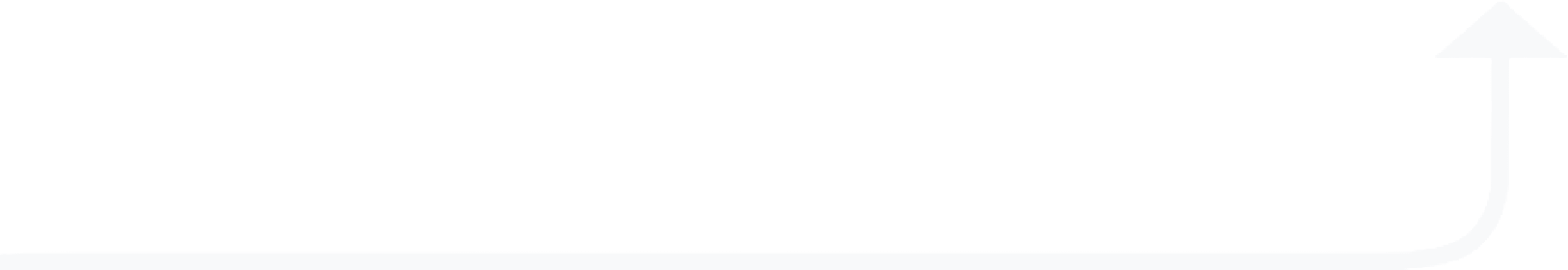 White arrow on a black background.