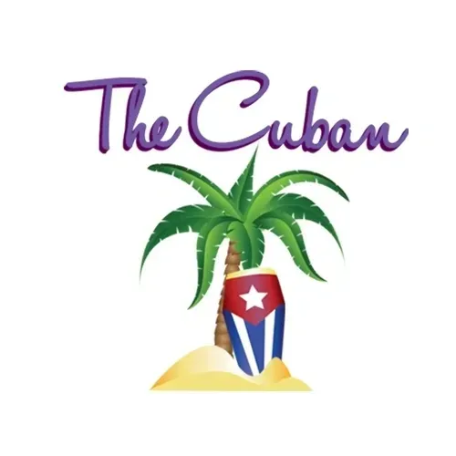 The Cuban logo with palm tree and drum.