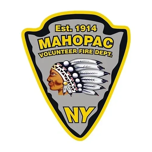 Mahopac Volunteer Fire Department emblem, NY.